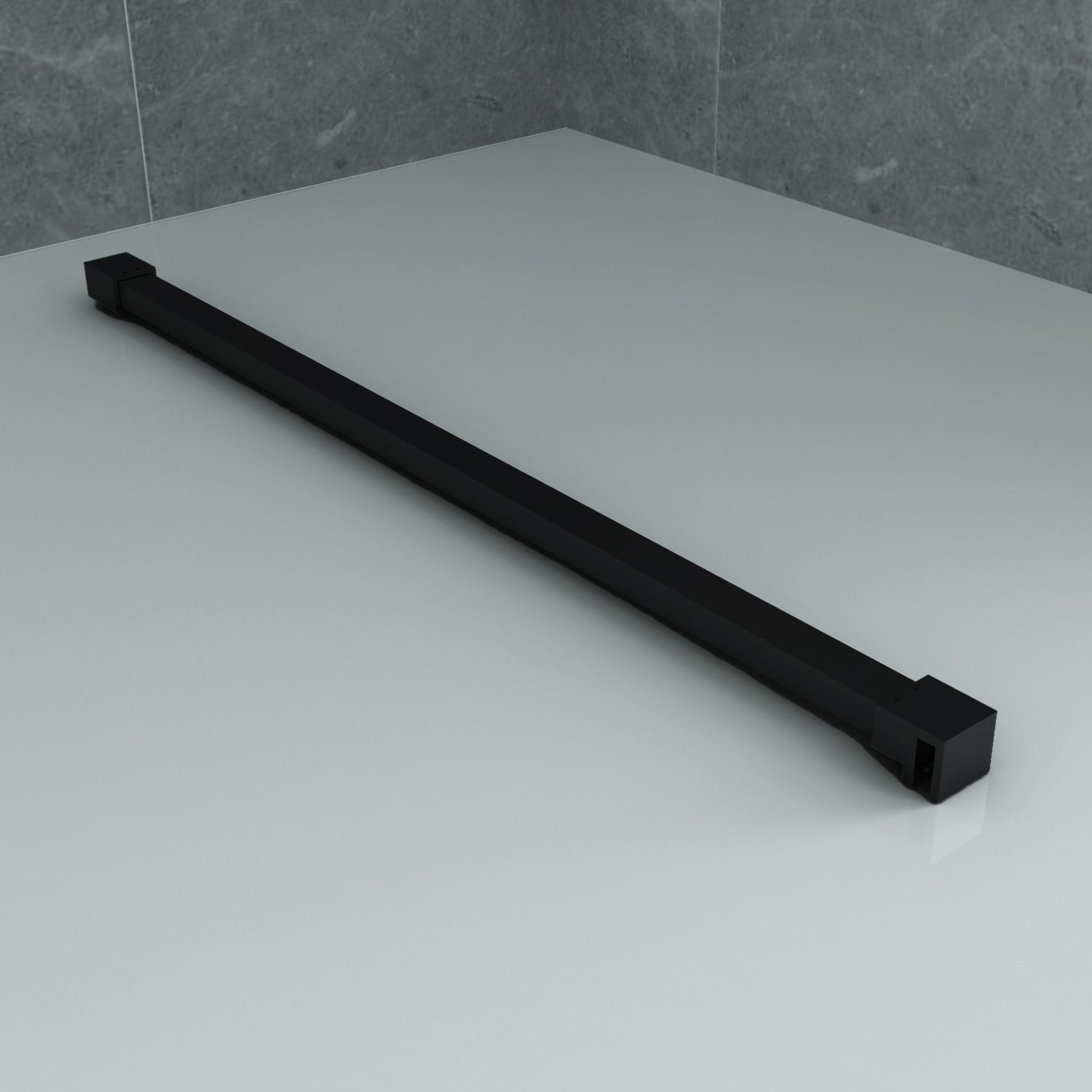 ALONI BARRE DE STABILISATION - RÉDUCTIBLE - 120 CM - NOIR MAT vue 2