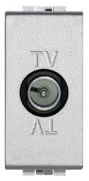 Pises TV - diamètre 9,5mm mâle - 1 module - Light tech