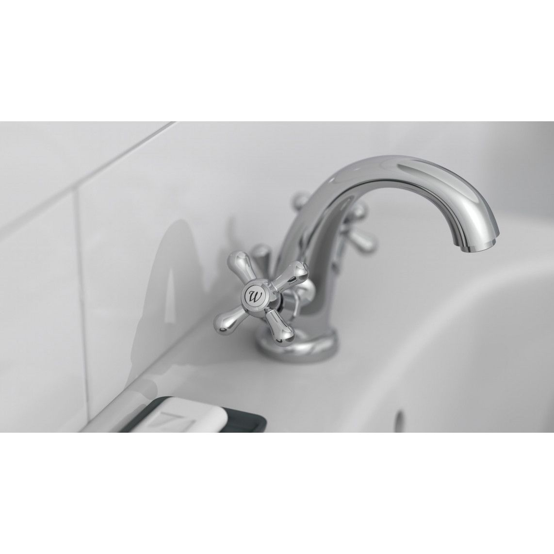 33510 ELK Wash basin mixer, chrome vue 7