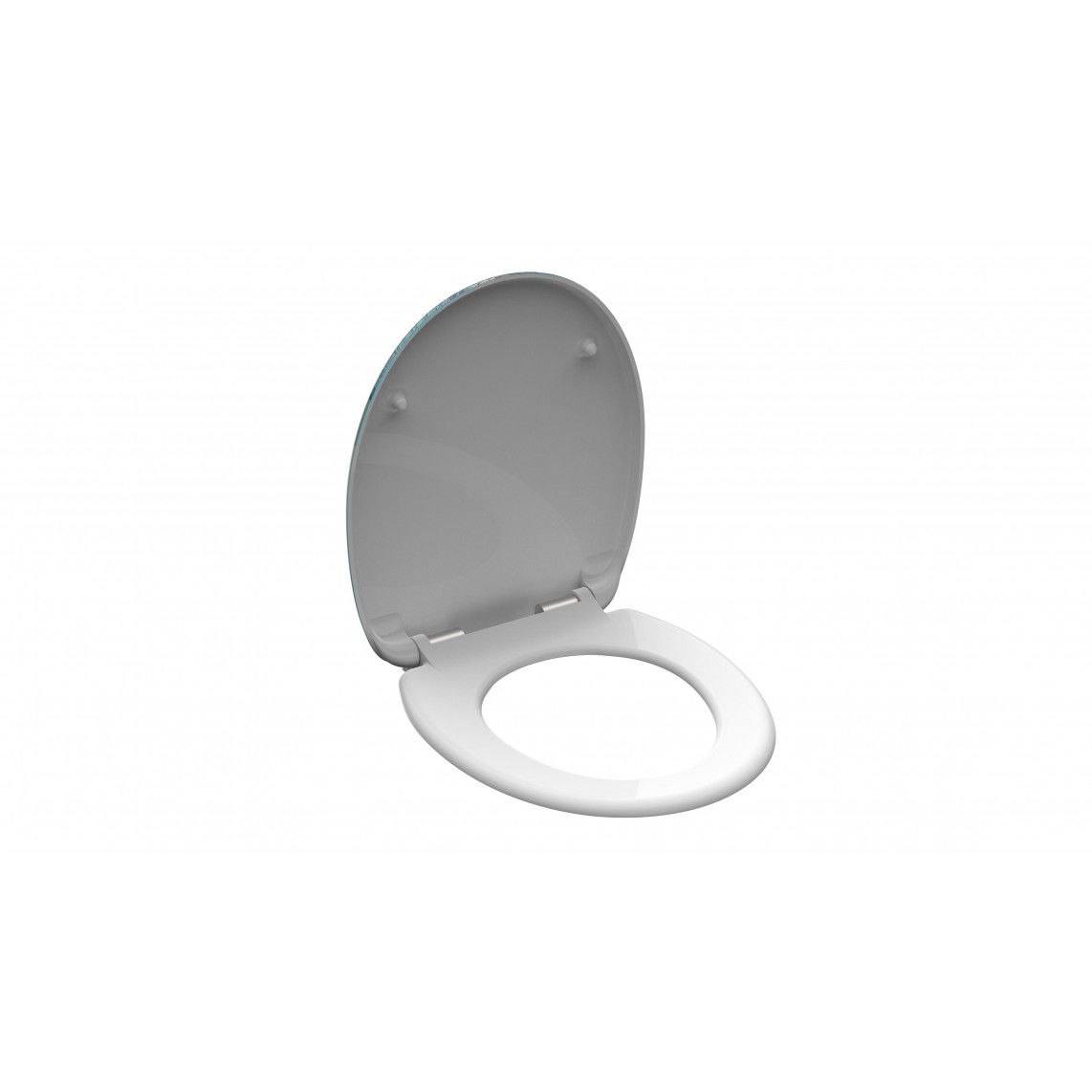 82148 Duroplast Toilet seat SAILING, with soft close vue 4