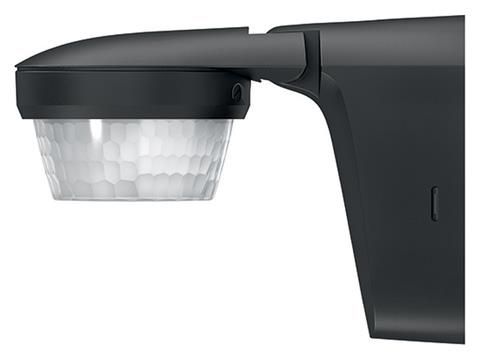 Détecteur de mouvement extérieur Noir apparent 360° 1 canal 32m IP55 200W Led