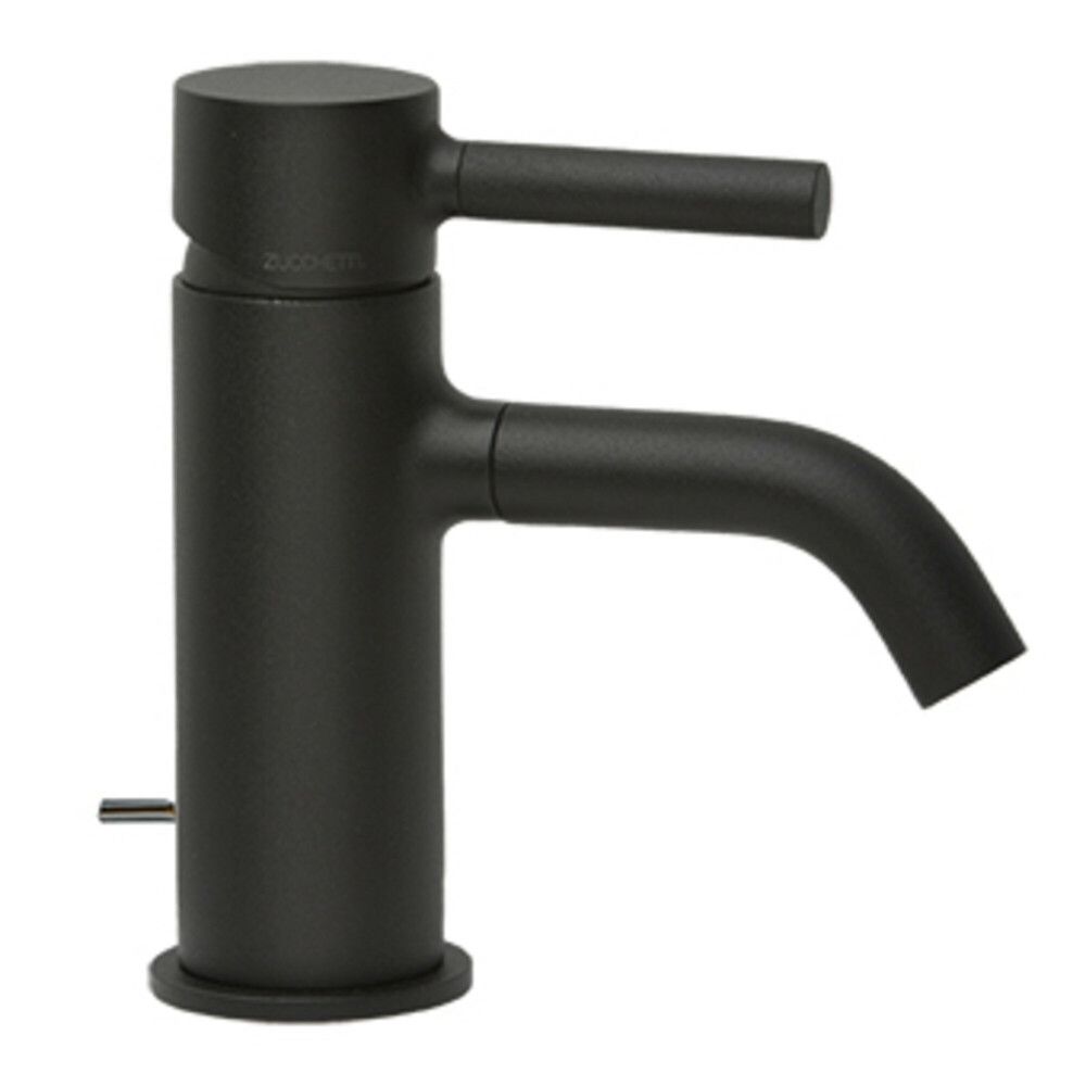 Zucchetti Pan Mélangeur DE Lavabo Vidange Automatique Noir Mat Gaufré