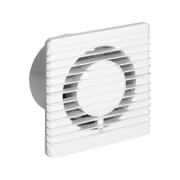 Ventilateur de salle de bain 100mm, montage en surface avec minuterie