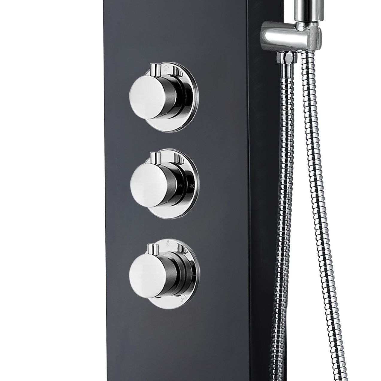 COLONNE DE DOUCHE THERMOSTATIQUE NOIR vue 3