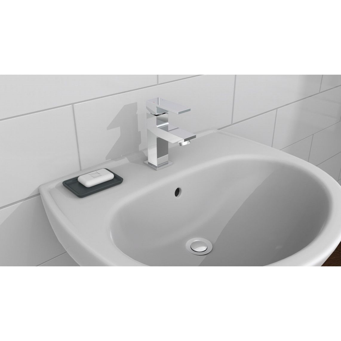 24110 TOKYO II Wash basin mixer, chrome vue 9