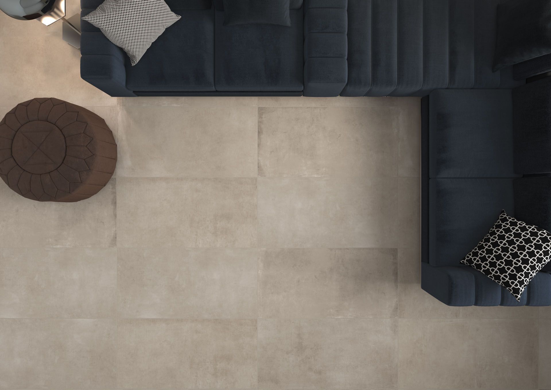CANCAN TAN 60×60 REC vue 2