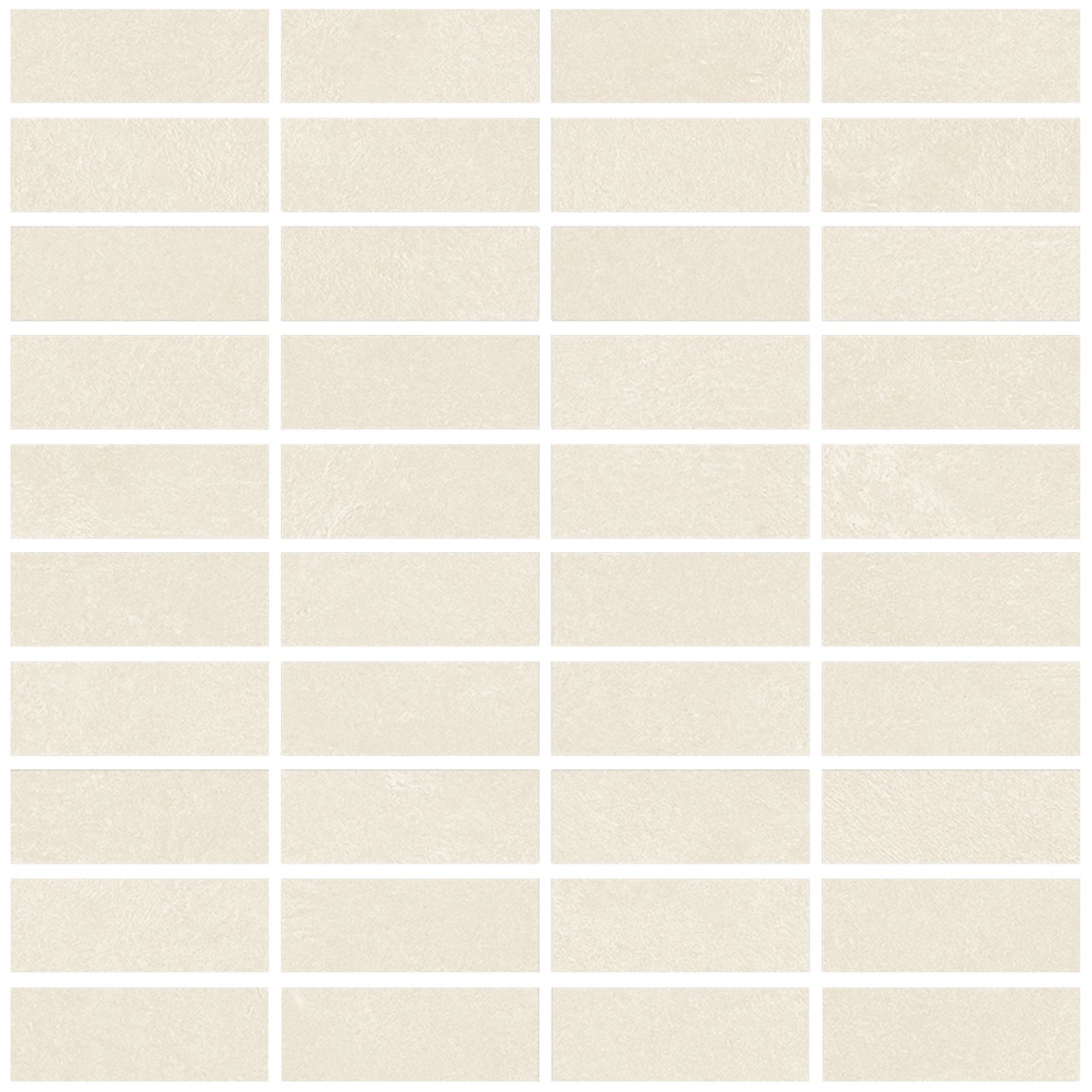 MOSAICO COSMOPOLITA WHITE 30X30 (2,5X7) SP