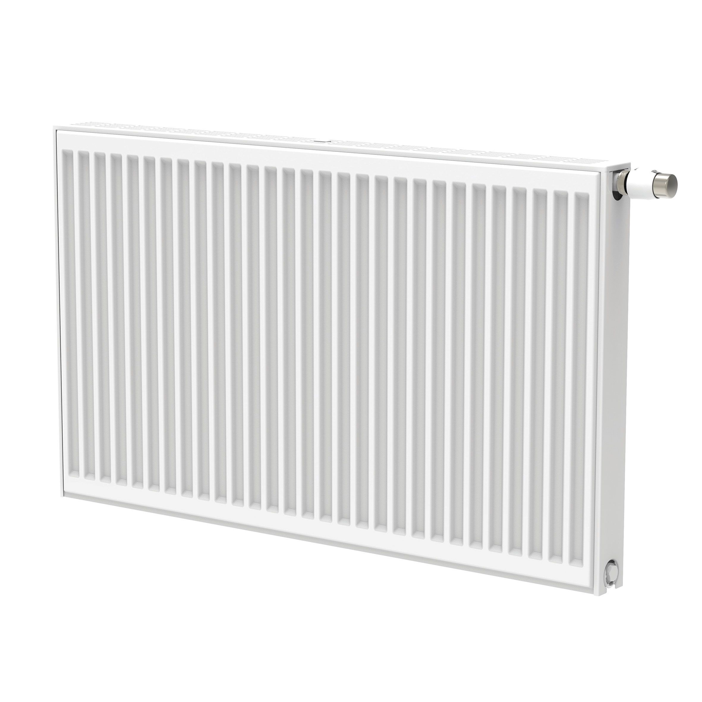 BELRAD RADIATEUR PANNEAU - T33 - 6 RACCORDEMENTS - 600X1600MM - 3822W - BLANC BRILLANT vue 2