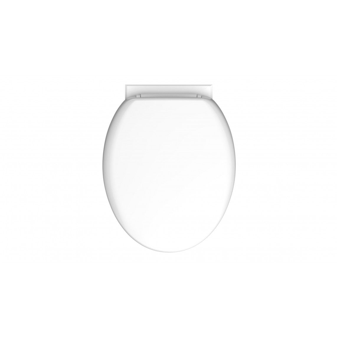 10220 Duroplast WC-zitting, wit, met valrem vue 2