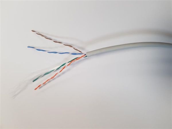 UTP cat6 en boîte de 305m pour usage domestique classe CPR: ECA