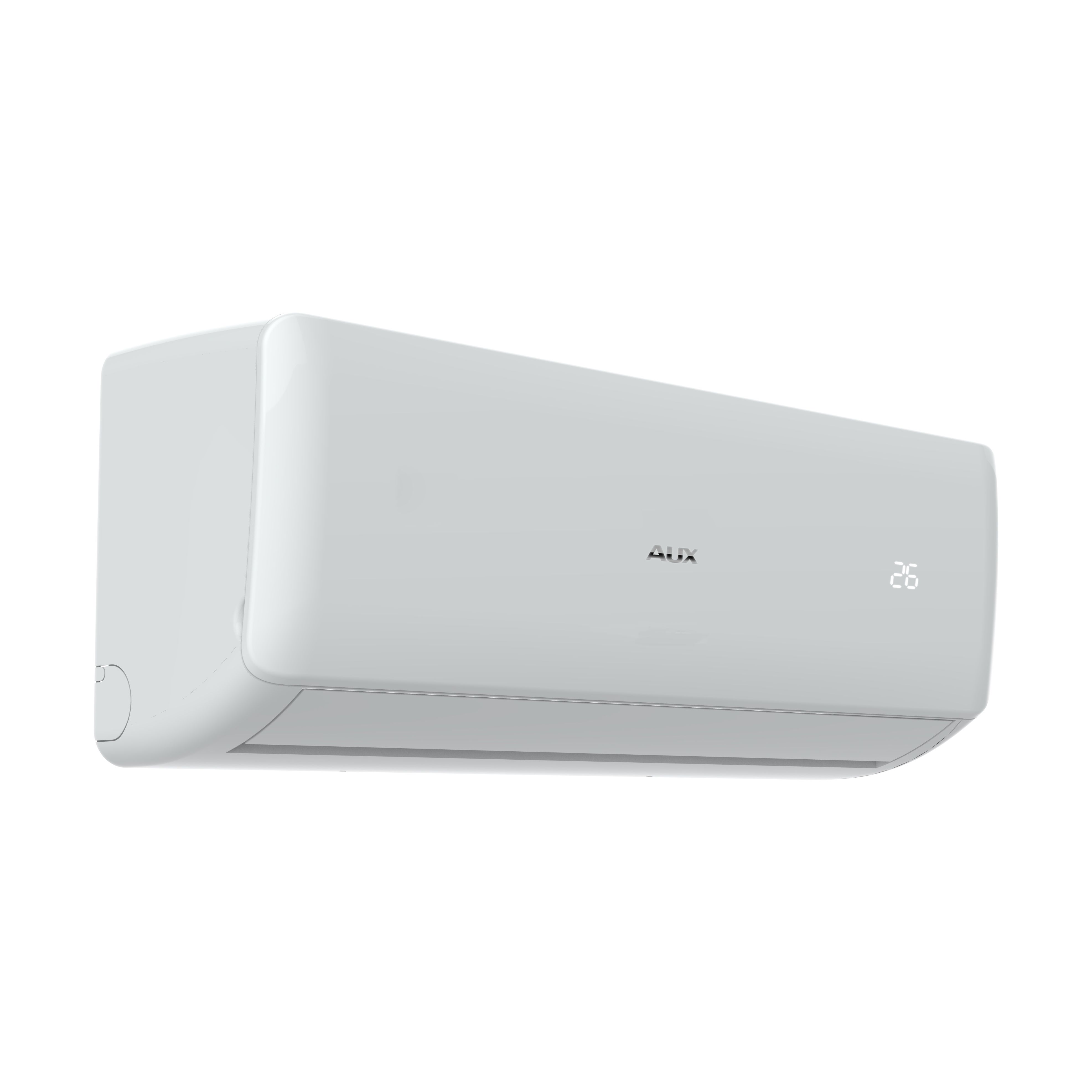 AUX SINGLE SPLIT CLIMATISEUR - UNITÉ EXTÉRIEURE ET INTÉRIEURE - PACK COMPLET - REFROIDISSEMENT ET CHAUFFAGE - WIFI - 12000 BTU - 3,5KW - R32 - BLANC MAT vue 3