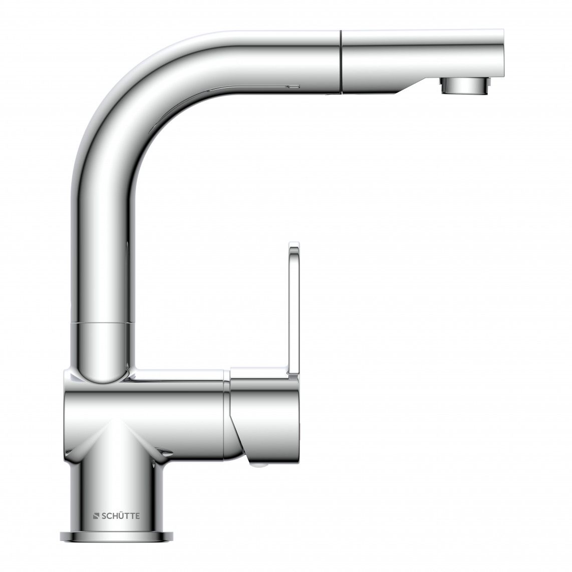 79710 LONDON Wastafelkraan, chroom, met uittrekbare haardouche vue 3