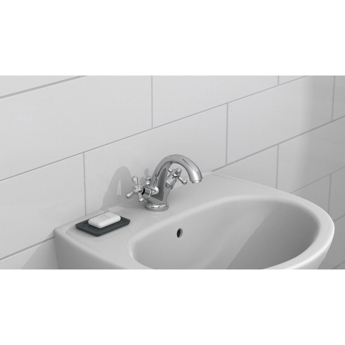 33510 ELK Wash basin mixer, chrome vue 5