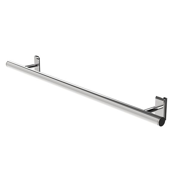 HANDDOEKHOUDER VOOR RADIATOR - 50 CM - CHROOM vue 2