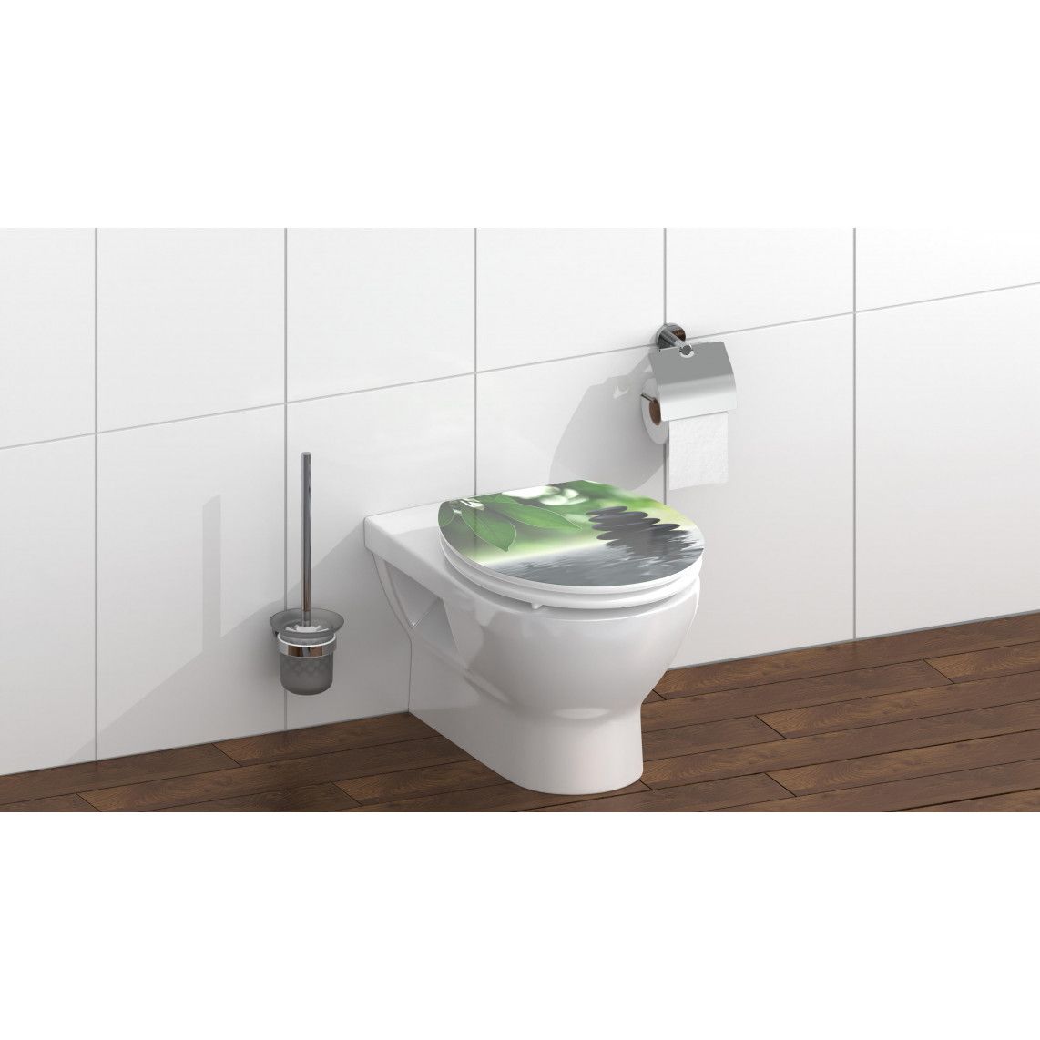 80543 MDF HG WC-zitting OASIS, met valrem vue 8