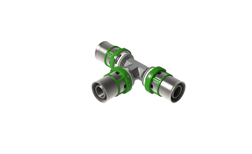 Comap Skinpress TÉ Tube Multicouche Multiskin Raccord 3×20-20-20