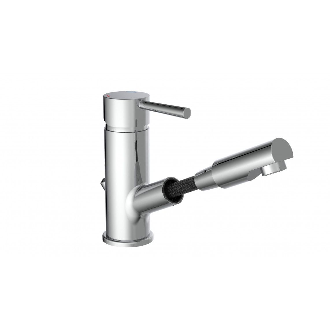 20150 CORNWALL Wash basin mixer, chrome, with pull-out sprayer vue 3