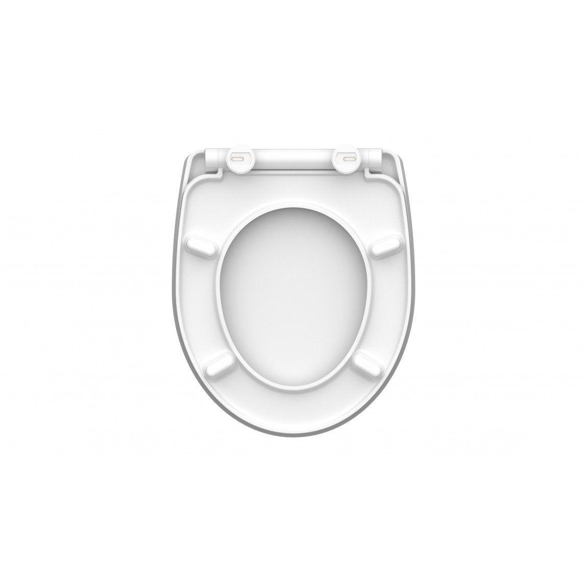 82580 Duroplast HG Toilet seat HAPPY ELEPHANT, with soft close and quick release vue 5