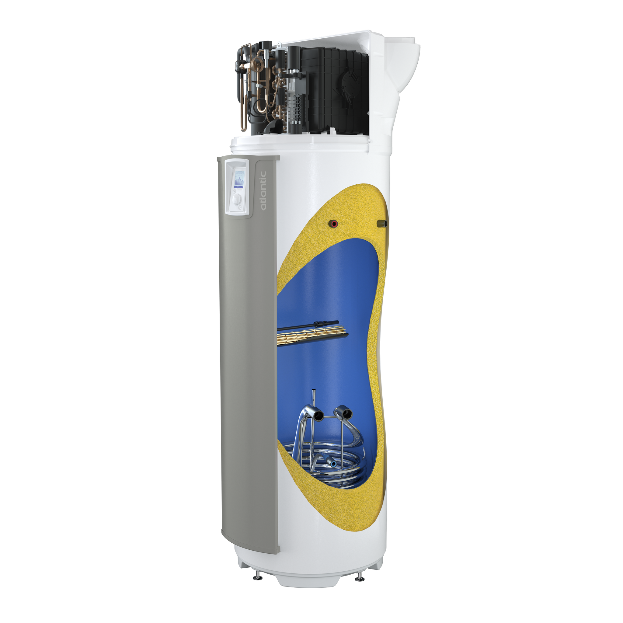 CHAUFFE-EAU THERMODYNAMIQUE MONOBLOC 200 LITRE -EXPLORER V4 vue 4