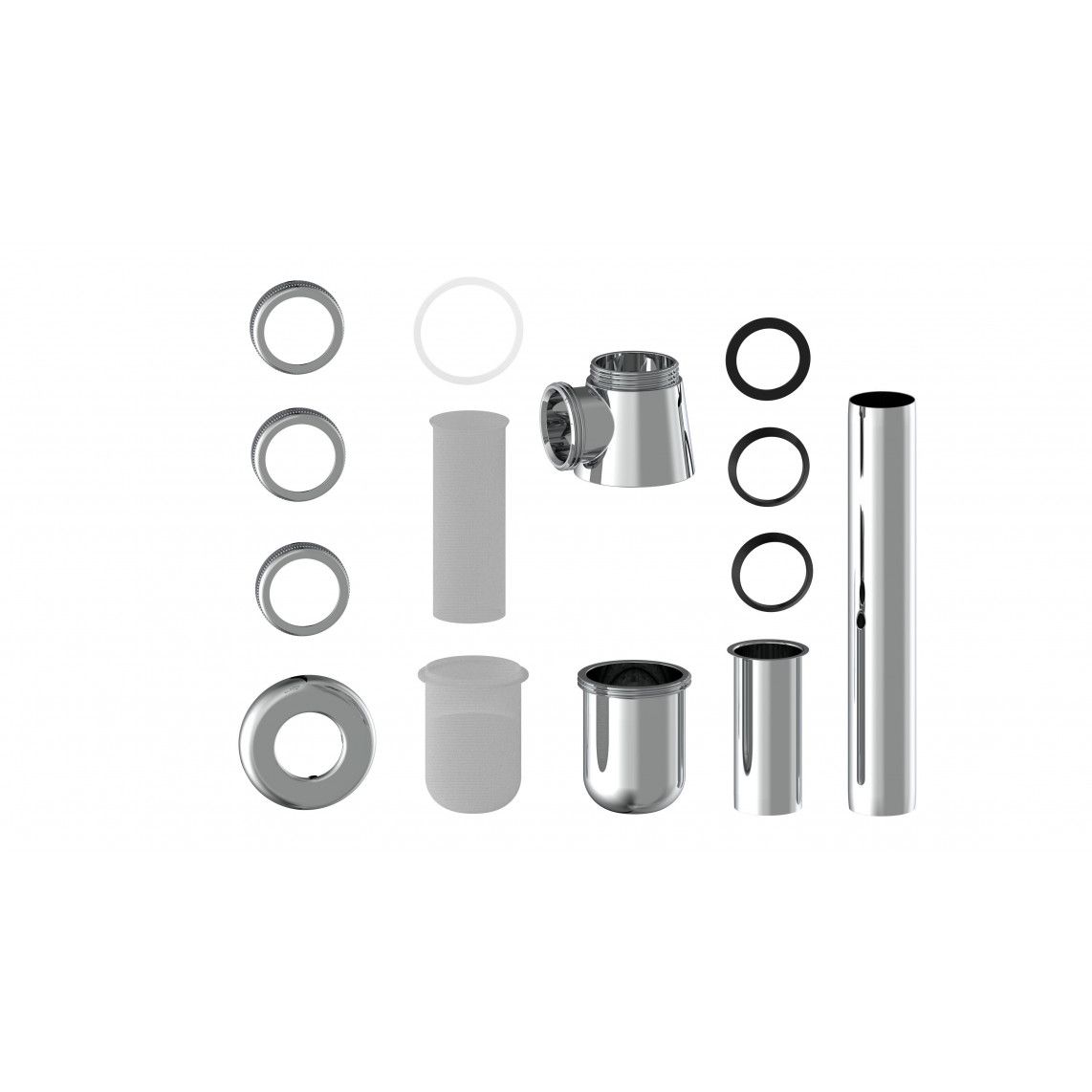 98803110 Bottle trap, chrome, 1 1/4" x 32 mm vue 5