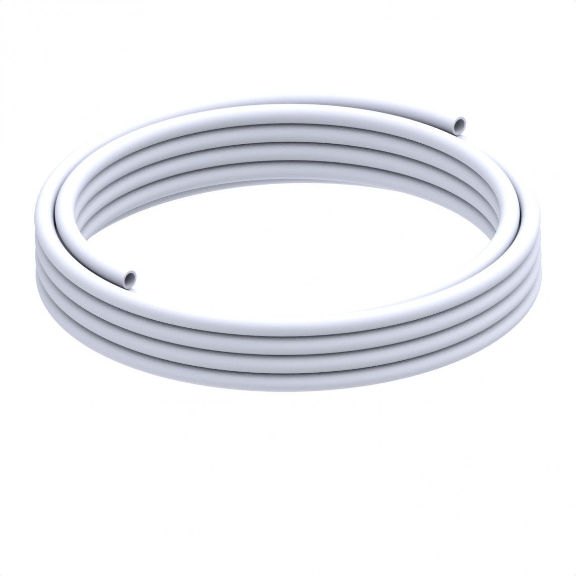 98890020 Multilayer pipe, white, PE/aluminium, roll 10 m, 16 x 2 mm vue 2