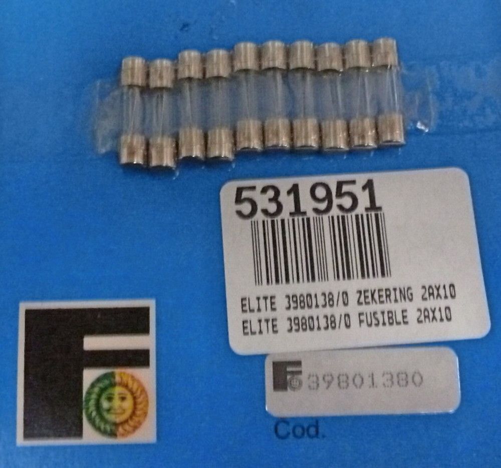 FER EL.3980138/0 FUSIBLE 2AX10