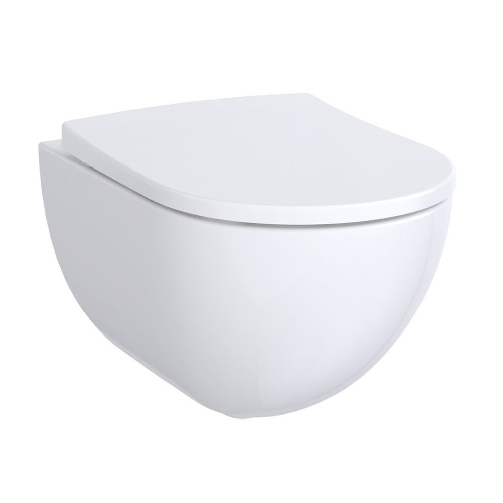 Geberit Acanto Cuvette Suspendue À Fond Creux Rimless 4,5/6L Keratect
