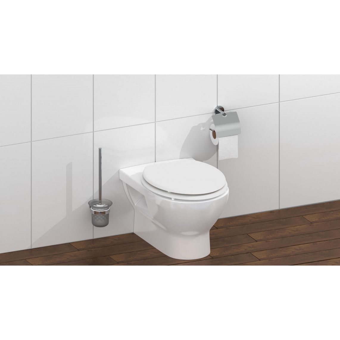 80101 MDF WC-zitting SPIRIT WHITE, met valrem vue 8