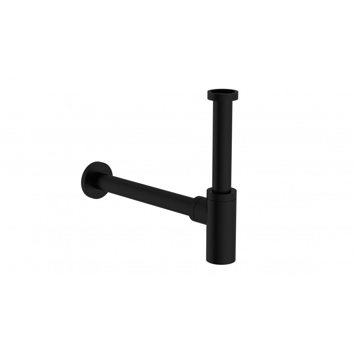 98166220 Design bottle trap, black matt, 1 1/4" x 32 mm vue 2