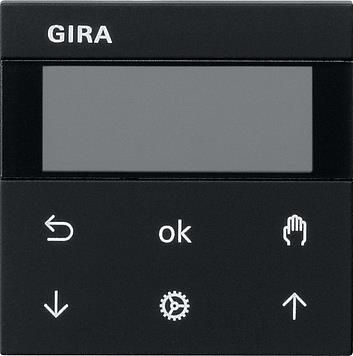 Horloge de store et horloge programmable Display System 3000 Noir mat (laqué) System 55 - commande