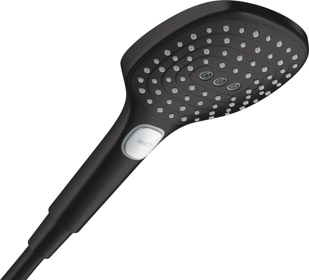 Hansgrohe Raindance Select E Douchette À Mains 120 3JETS Noir Mat
