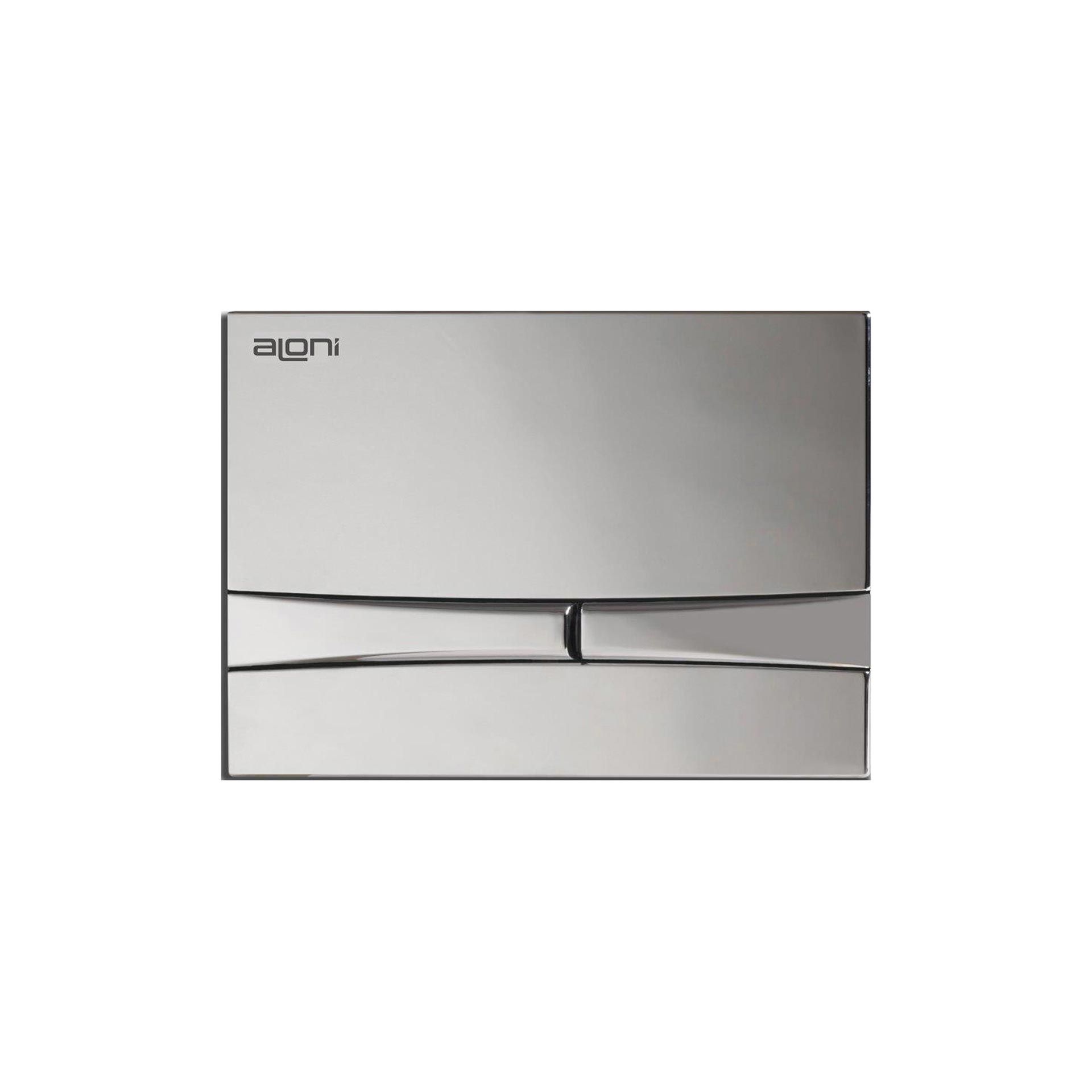 Aloni Plaque DE Commande Chrome