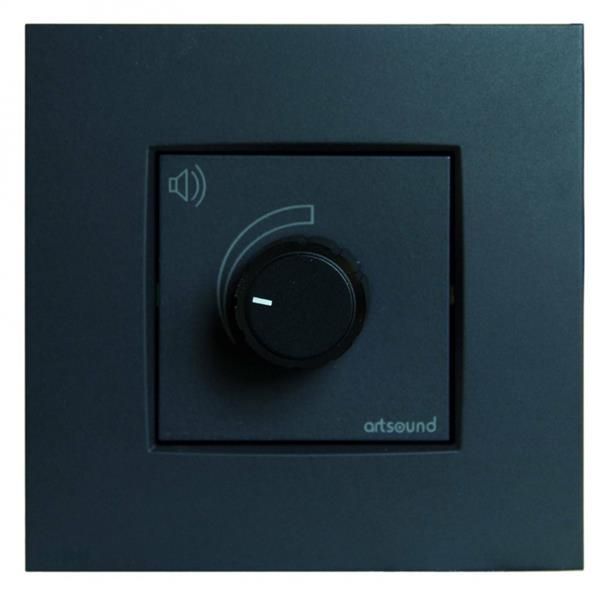 N - Volst - 122, att. volume stereo encastrable, niko, Antracite