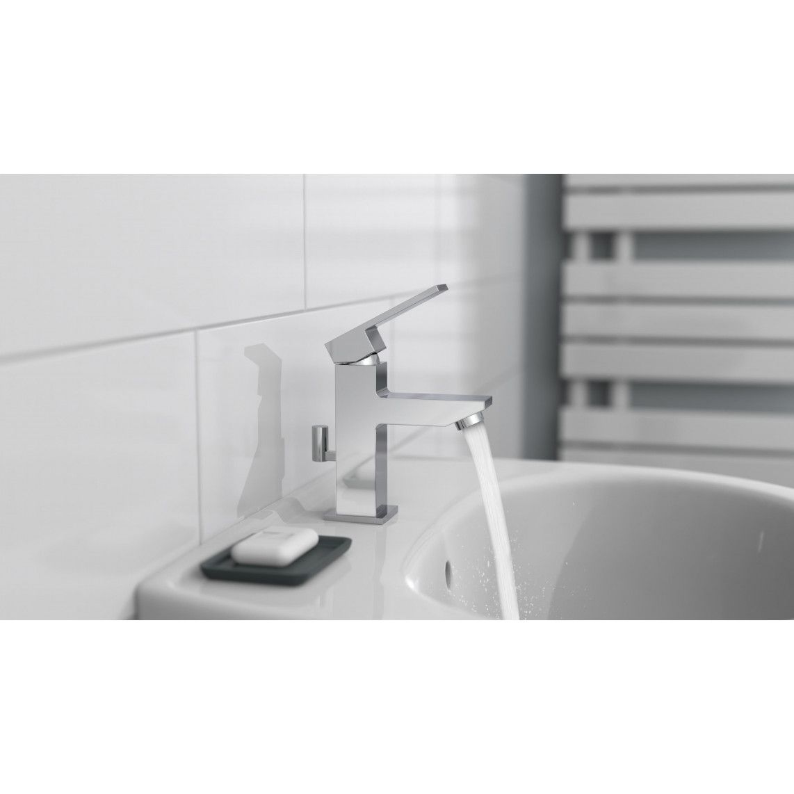 24110 TOKYO II Wash basin mixer, chrome vue 7