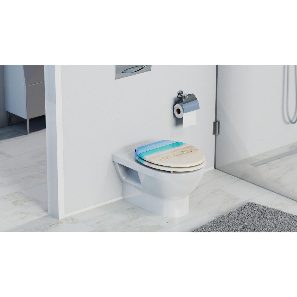 80131 MDF WC-zitting RELAX, met valrem vue 10