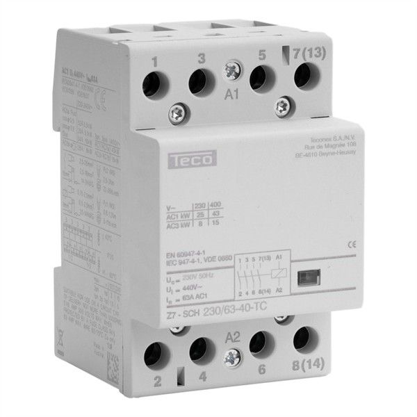 Contacteur 230Vac 63A 4NO