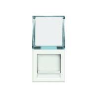 Axolute RJ45 cat6 STP 1 module Blanc - toolless - Bt2