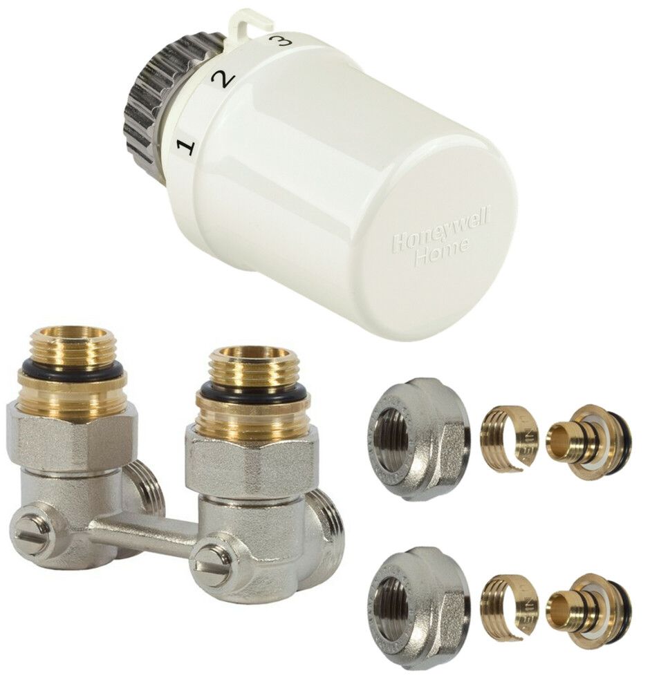 Honeywell Home Set Bloc H Raccordement Mural Pour Henrad 1/2” F + 3/4