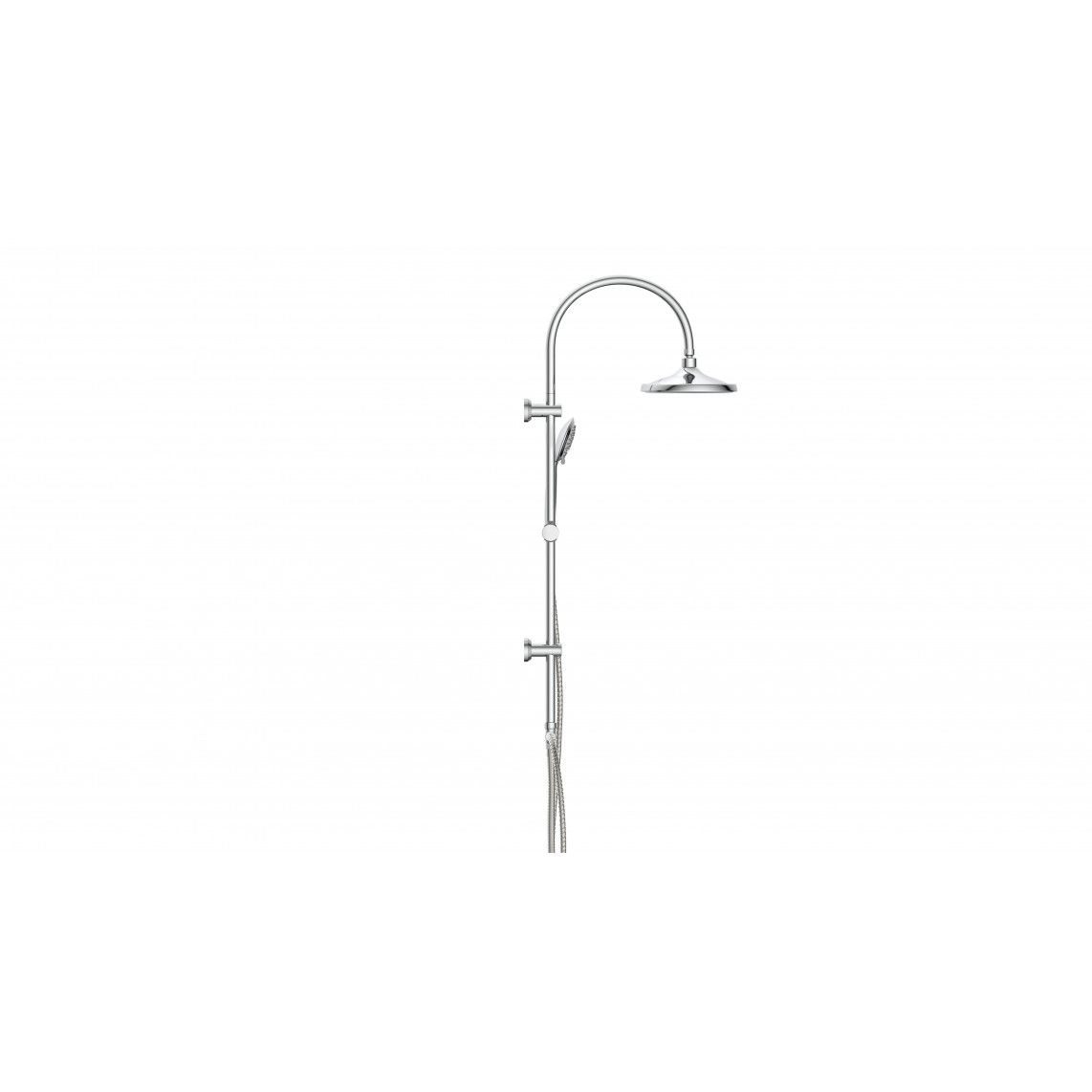 DX1005CS SOMMERREGEN Regendouche set, chroom vue 4