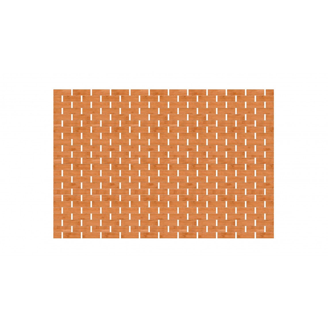 TE-BA02 Bamboe Badmat, 500 x 700 mm vue 2