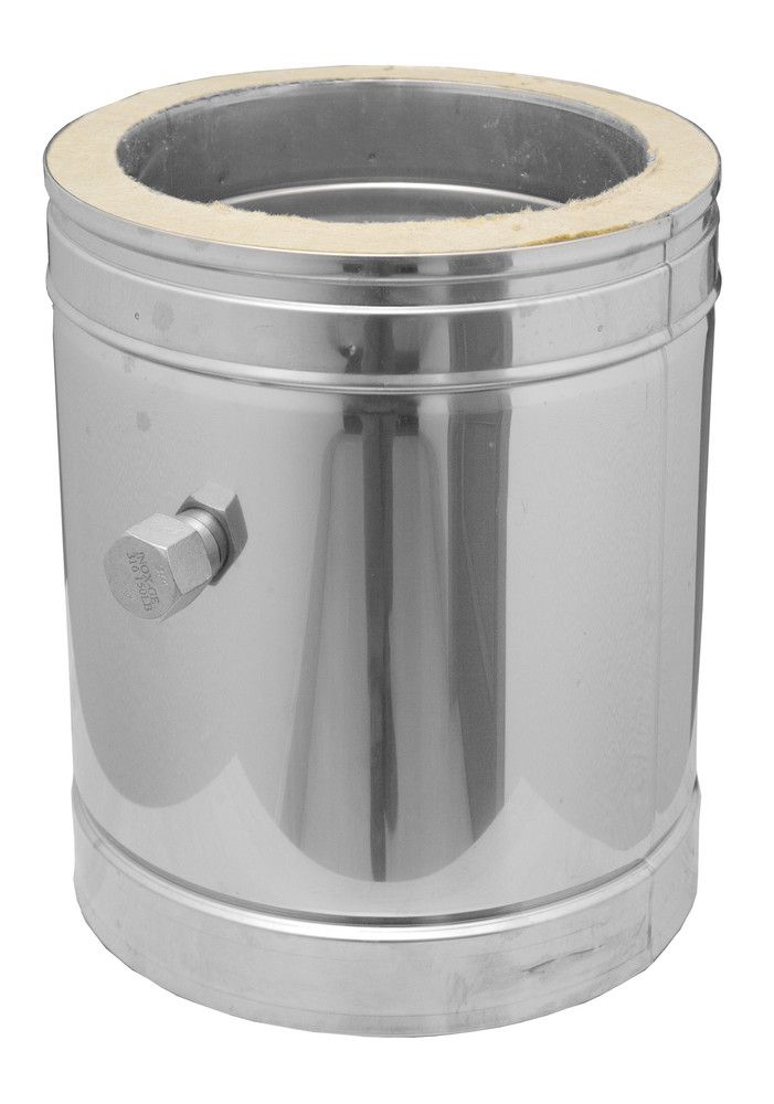 Dinak DW 050 Élément Test D150 INOX 316L/304 0,4MM 3CM Isolation L27CM