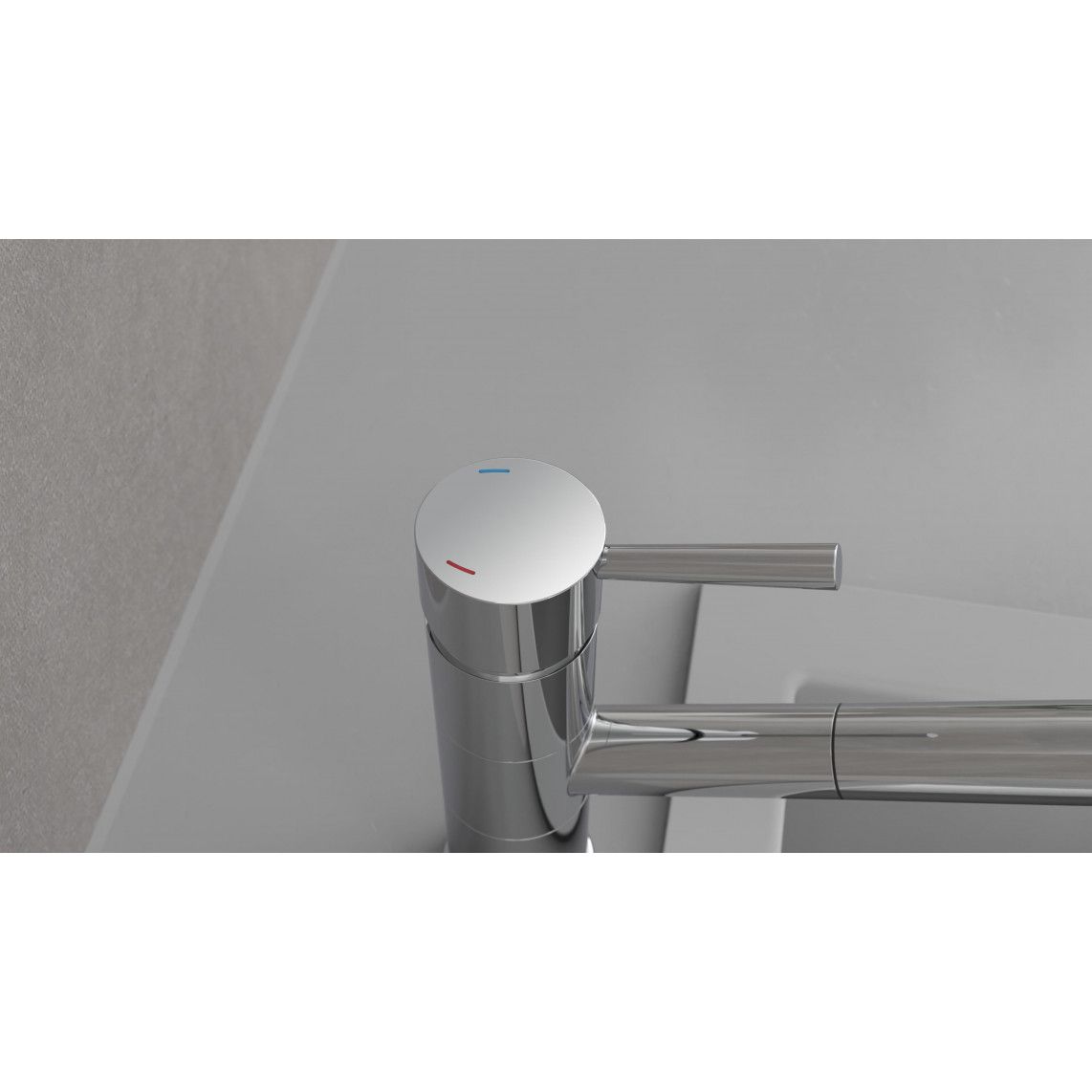 33770 UNICORN Sink mixer, chrome, with pull-out spout vue 7