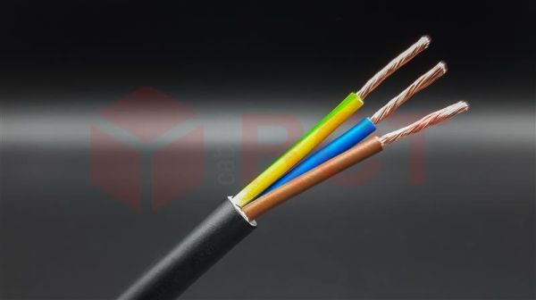 Vtmb 3 G 1.5 Noir (H05VV-F) en rouleau de 100m