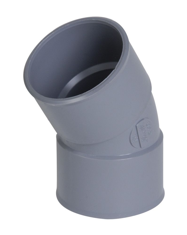 Nicoll Raccord À Coller PVC Coude 30° FF D 100 Gris
