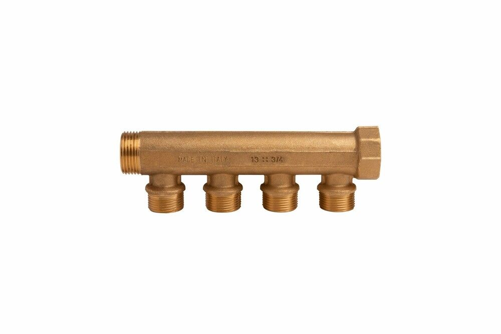 Systempex Collecteur 3/4”MF Sortie M22 4 Circuits