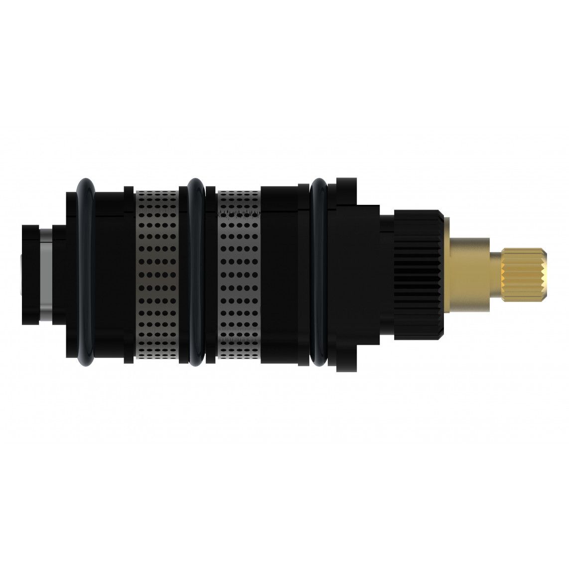 01651 Thermostatic cartridge, plastic, with Vernet element, e.g. for 52465 vue 2