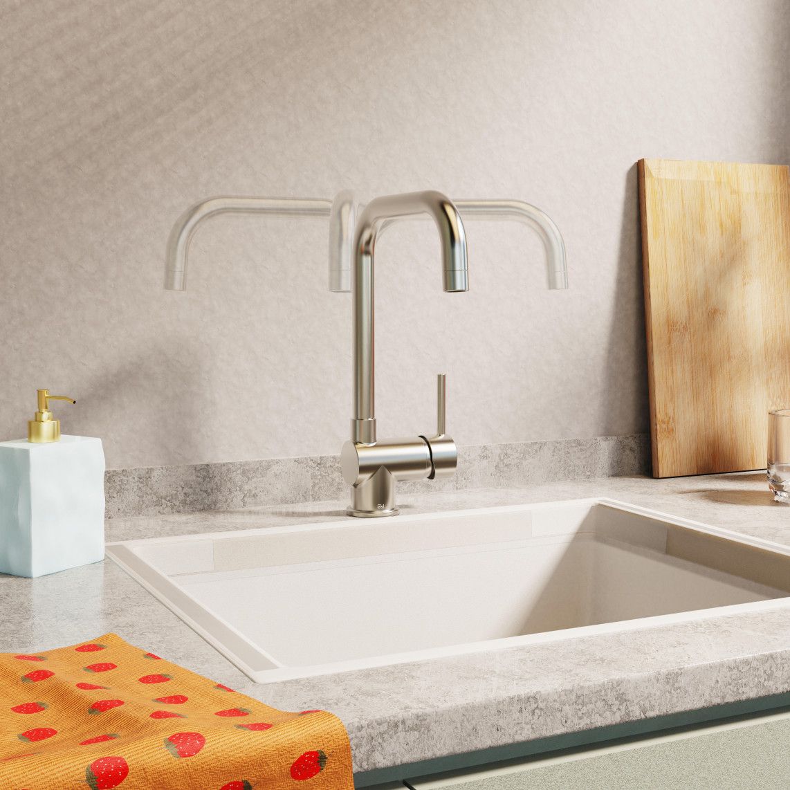 NI182GANI FUTURA Keukenkraan, RVS look vue 8