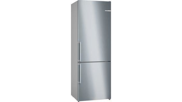 Réfrigérateur - pose-libre serie 4 Bottom-Freezer NoFrost NoFrost, classe C, 35dB, Led à allumage pr