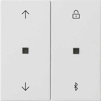 Horloge de store et programmable System 3000 BT symboles de flèche Blanc satiné - utilisation