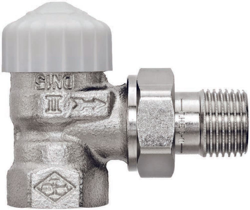 Heimeier V-exact II Robinet Thermostatique Équerre 3/4”F
